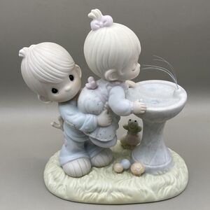 Precious Moments “Your Love Is So Uplifting” Figurine Kids Boy Girl Collectible